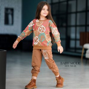 بلوز و شلوار دخترانه نخ پنبه