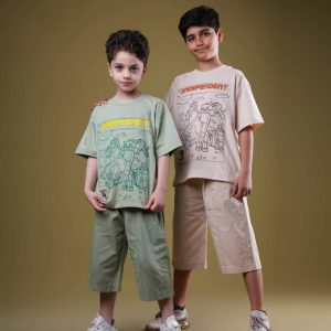 تیشرت و شلوارک کتان مانکرافت